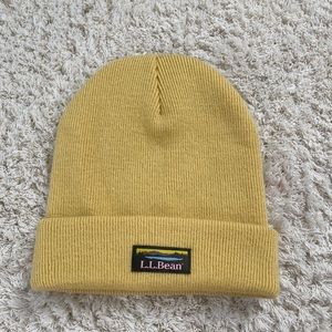L.L Bean Yellow Beanie